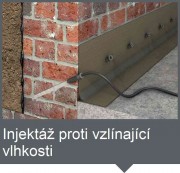 Injektáž proti vzlínající vlhkosti